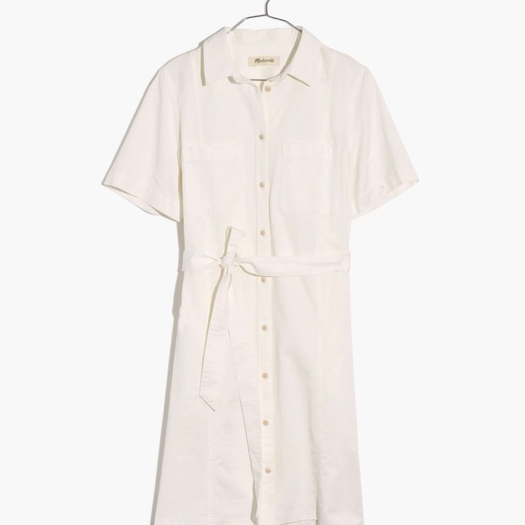 Madewell White Shirt Dress S - Picture 1 of 4